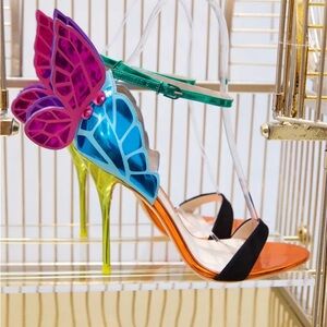 Sophia Webster Chiara Butterfly Wrap Sandal size 10